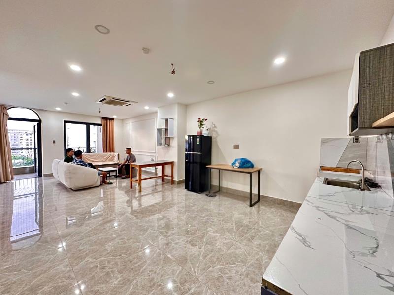 Cho thuê căn hộ 100m² ban công riêng rộng thoáng, full nội thất – nguyễn xí, bình thạnh | gần đh văn lang, emart - Ảnh 3