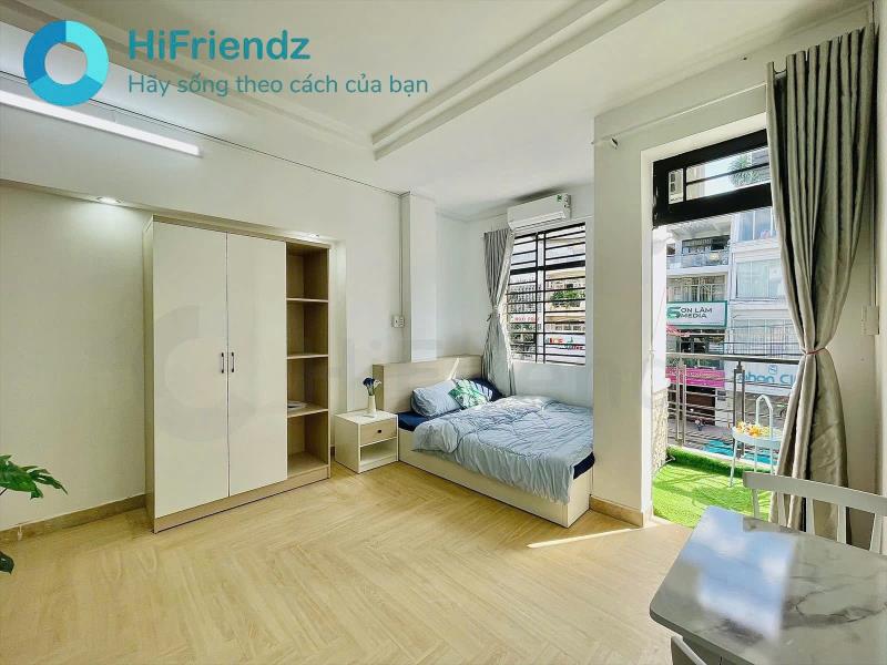 Căn hộ 7tr full nội thất, ban công, máy giặt riêng tại chu văn an, bình thạnh, giáp quận 1 & phú nhuận