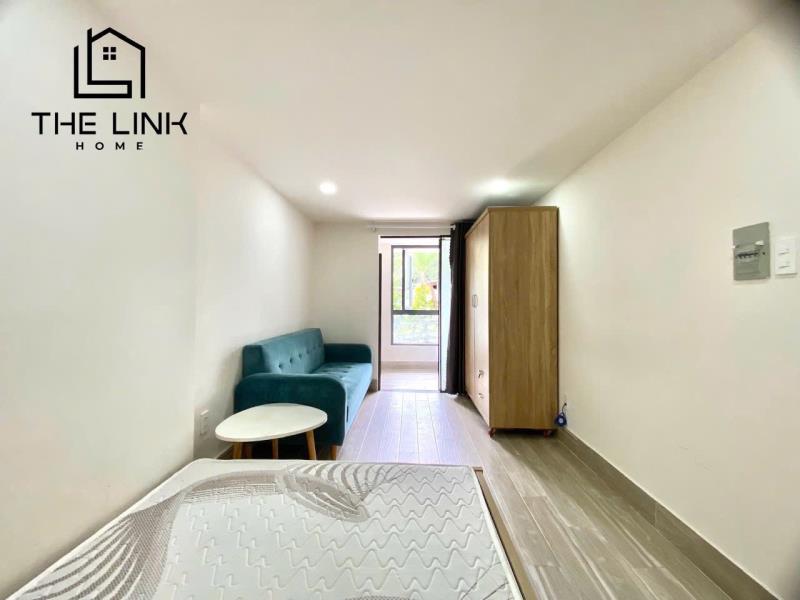 Cho thuê căn hộ 1pn bình thạnh – full nội thất – máy giặt riêng – thang máy, hầm xe – gần hàng xanh