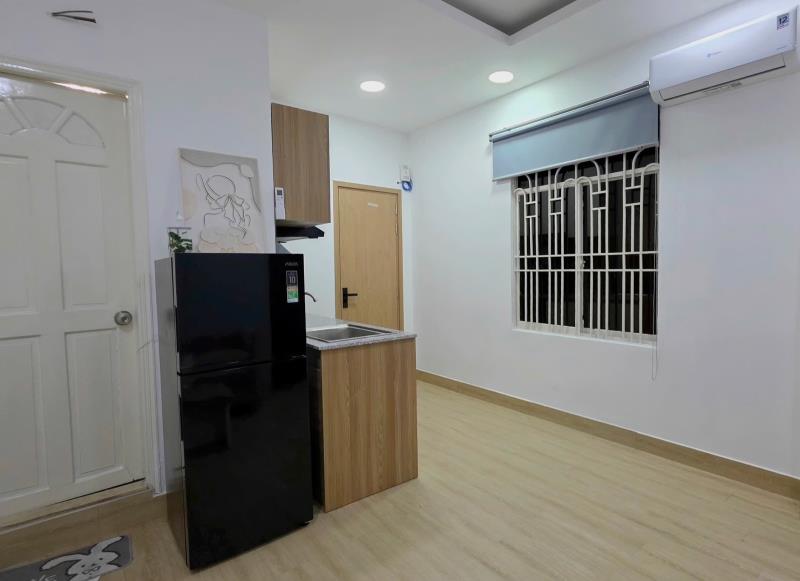 Cho thuê căn hộ bạch đằng - hàng xanh full nội thất cửa sổ lớn tách bếp - giáp q1 q2 - Ảnh 2