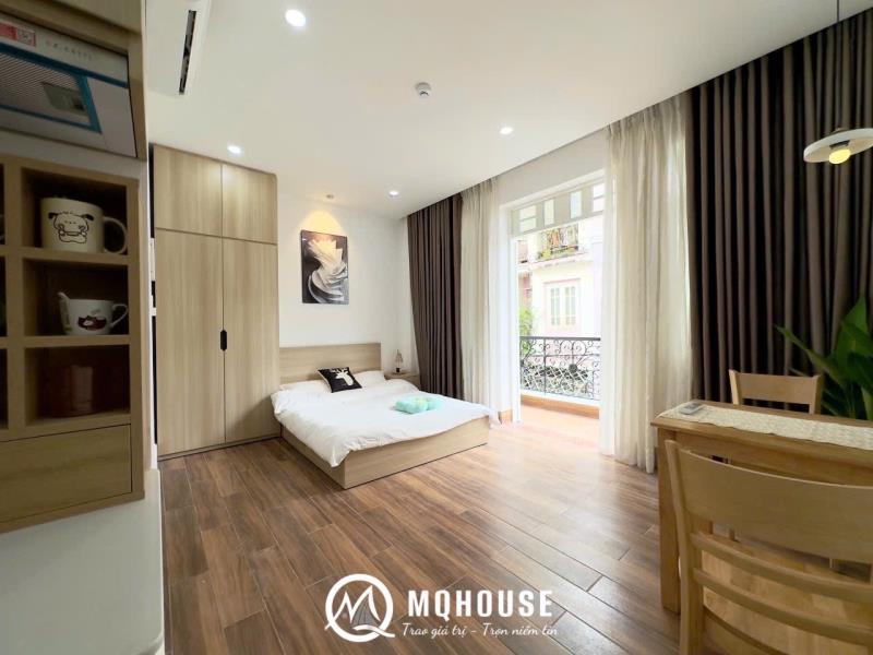 Cho thuê căn hộ mini cực đẹp nhà mới ngay gần ngã tư bảy hiền trường chinh
