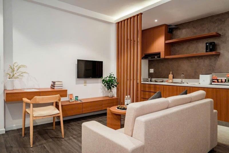 🔥 Căn hộ studio-1pn_60m2_full nội thất_ gần cầu nguyễn hữu cảnh  - Ảnh 4