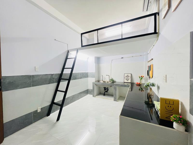 Duplex tân bình, gần trục đường cách mạng tháng 8, công viên lê thị riêng, trục đường bắc hải