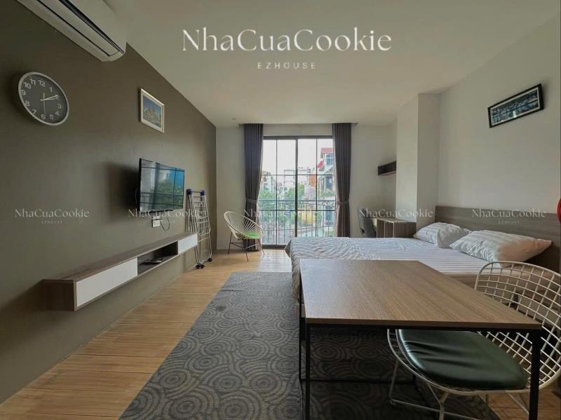 Cho thuê cc mini studio ban công, 6,5 triệu vnd, 30m2, view đẹp tại c1, tân bình ngay nhà ga t3