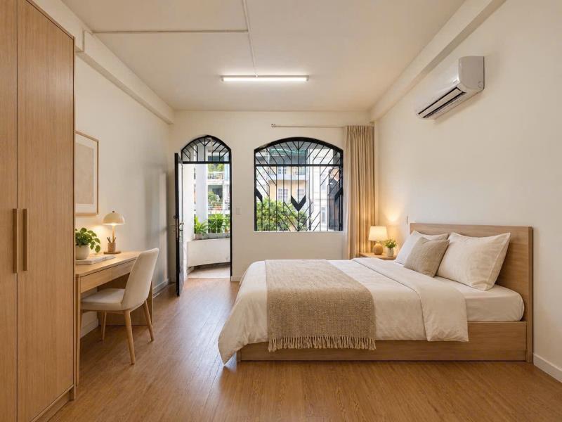 Khai trương dự án studio ban công ngày chợ bà chiểu