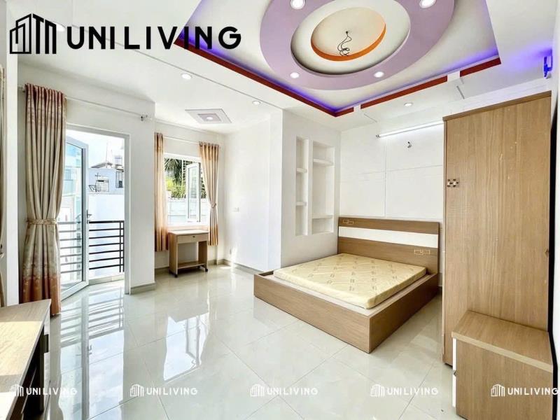 Cho thuê căn hộ ban công ngập nắng, thiết kế hiện đại, full nội thất bình thạnh gần chợ bà chiểu - Ảnh 4