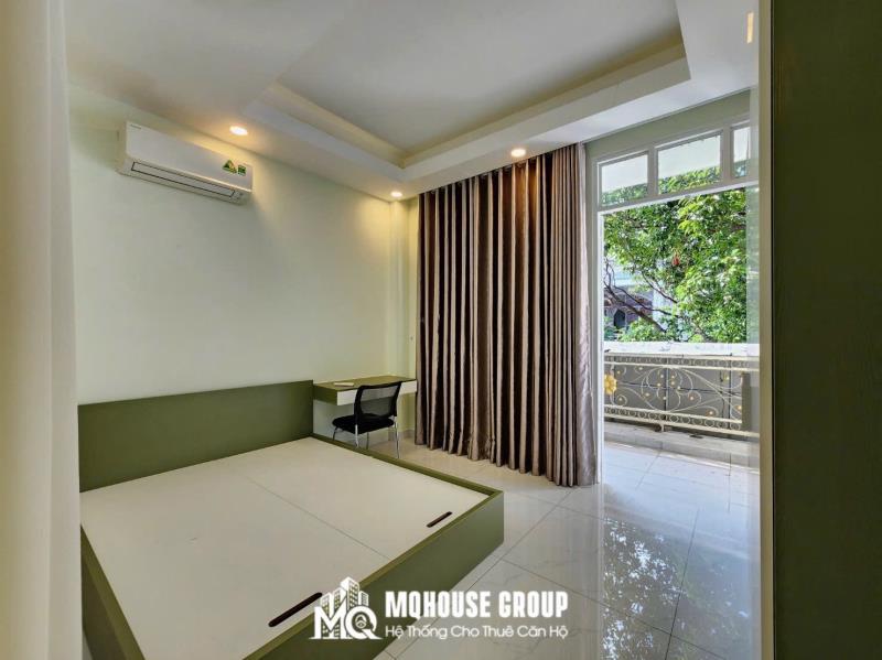 Căn hộ mới 1 phòng ngủ - ban công - gần sân bay 