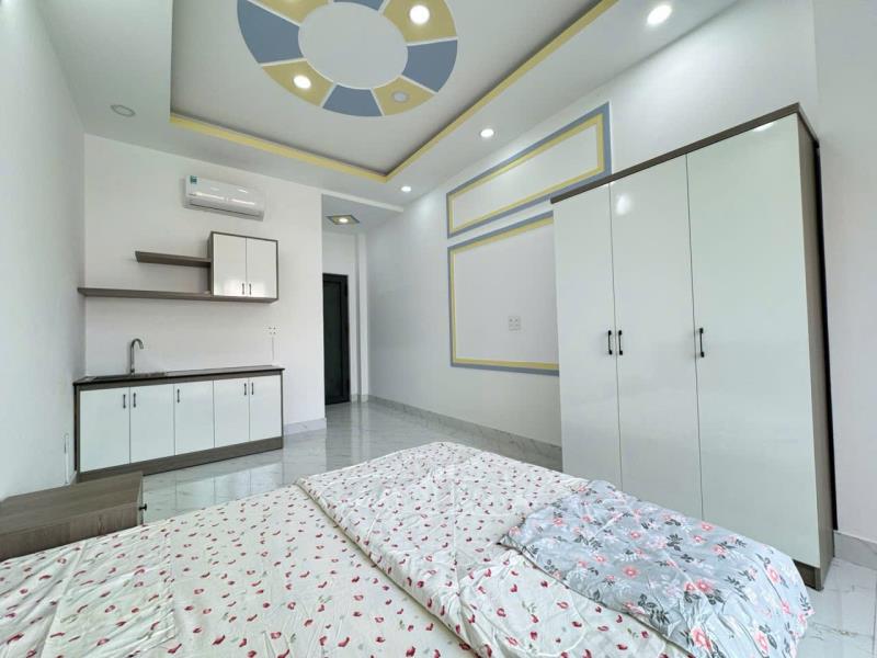 Cho thuê căn hộ ban công rộng ngập nắng, full nội thất, đường trần bình trọng, bình thạnh gần phạm văn đồng & sân bay - Ảnh 4