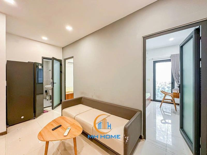 2 phòng ngủ mới tinh có ban công máy giặt riêng full nội thất tân quy  quận 7