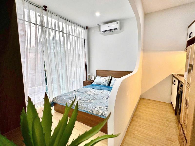 Cho thuê căn hộ ban công siêu thoáng, máy giặt riêng, full nội thất – nguyễn kiệm, phú nhuận gần công viên gia định - ***
