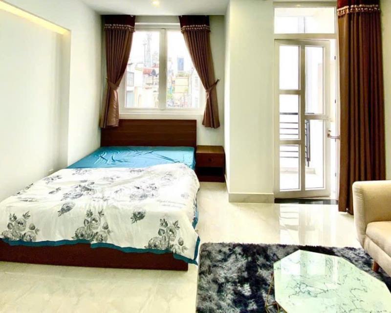 Căn hộ full nội thất, ban công, tách bếp, máy giặt riêng tại phùng văn cung, phú nhuận, sát phan xích long & 3 phút qua quận 1