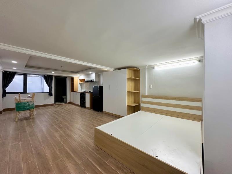 Cho thuê studio 45m2 full nội thất, máy giặt riêng, quang trung an hội tây - 5.5tr - Ảnh 2