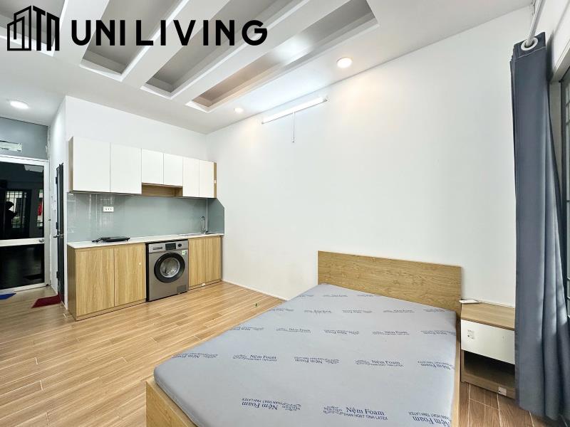 Cho thuê căn hộ nguyễn hữu cảnh - cầu thị nghè full nội thất ban công lớn - giáp q1 q2 - Ảnh 3