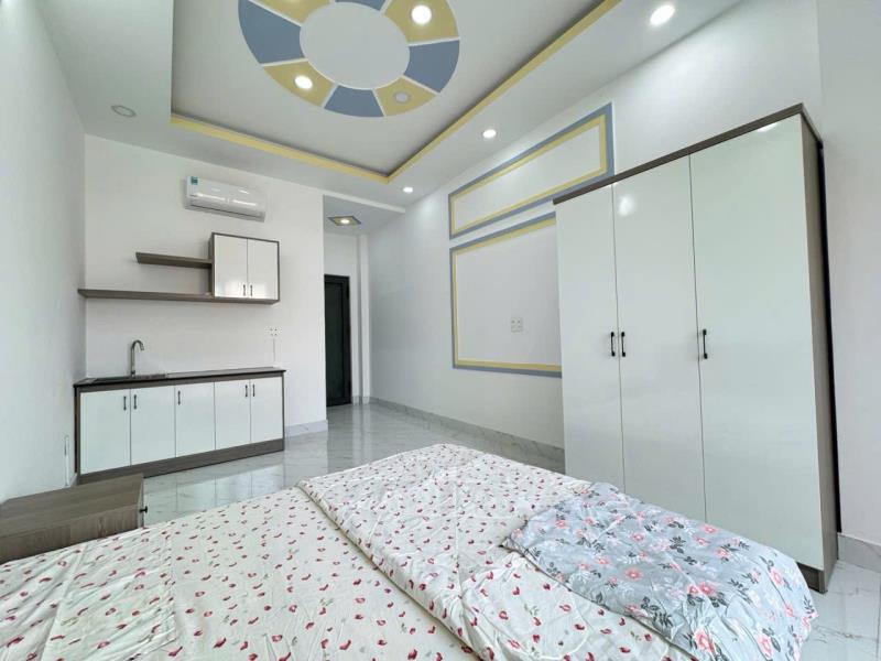 Cho thuê căn hộ 35m² có ban công, full nội thất – trần bình trọng, gần chợ bà chiểu - Ảnh 4