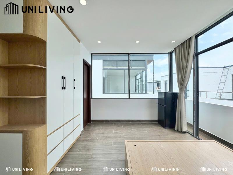 Studio ban công mới full nội thất gần đh tài chính marketing, khu công nghệ cao - Ảnh 4