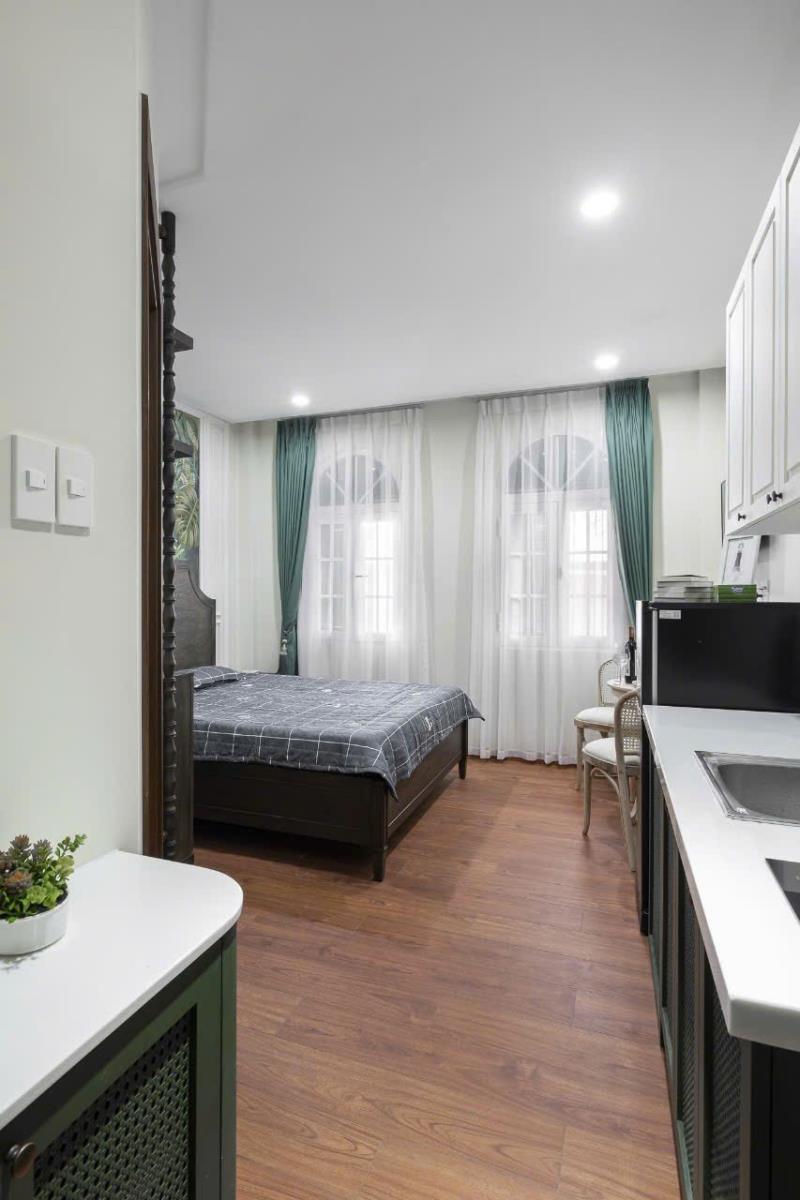 Thuê ngay căn hộ full nội thất ngay trung tâm giá 8tr
