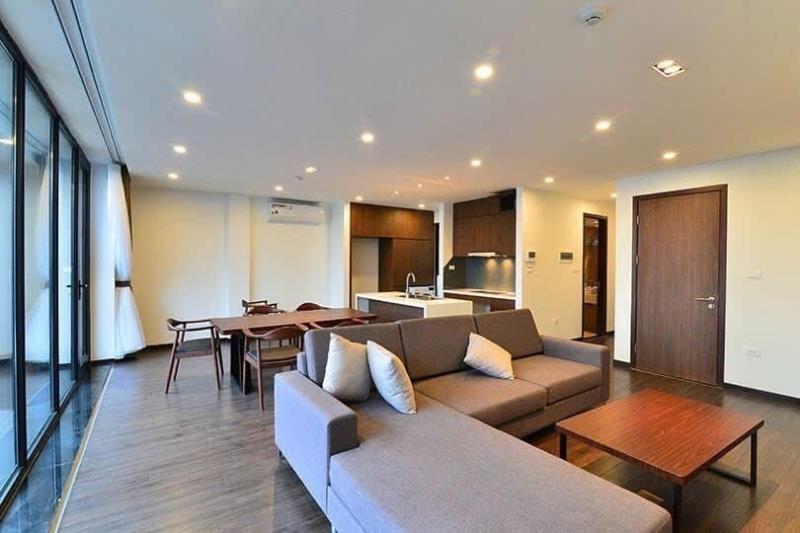 Cho thuê chdv 1pn - 60m2 có ban công tone gỗ hiện đại - ngay tại hoàng sa, phú nhuận gần chợ phú nhuận và giáp với quận 1, quận 3 - Ảnh 3