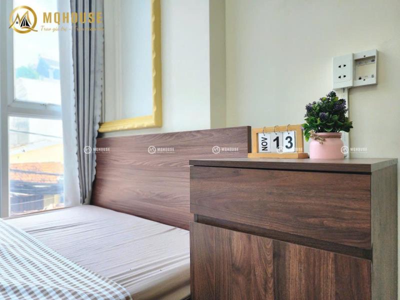 Trường chinh - tân bình 🛵 5p đi xe tới vhu ☘️ tiện ích ✓ 2 phòng ngủ cửa sổ trời - siêu rộng rãi - siêu đón gió ✓ full nội thất như hình - khoá cửa phòng vân tay an ninh ✓ hầm xe rộng rãi - - Ảnh 3