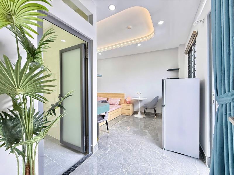 Cho thuê chdv mới khai trương - dạng studio balcon - full nt - ngay lê đình cẩn - gần tỉnh lộ 10. - Ảnh 4