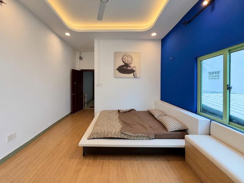 Cho thuê căn hộ 1pn - 40m² - có ban công, full nội thất, máy giặt riêng – lê văn sỹ, gần quận 1 - Ảnh 3