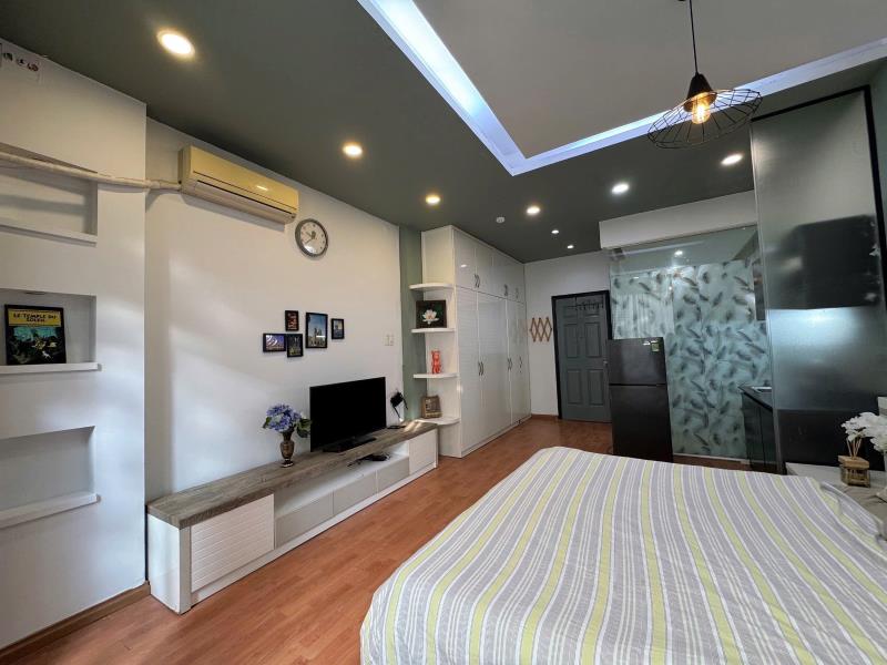 Cho thuê căn hộ 45m2 quận 1 chỉ 7,8tr/tháng full nội thất ban công rộng - Ảnh 3