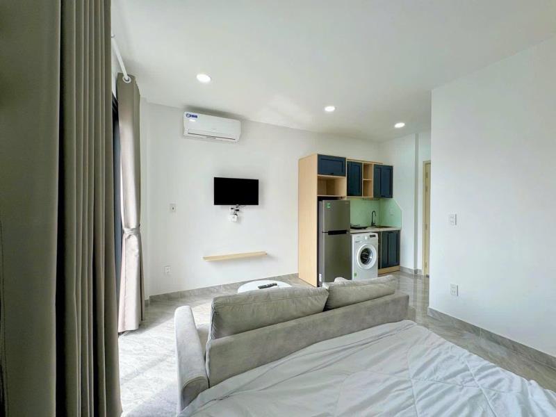 Thuê chung cư mini full nội thất ban công - Ảnh 2
