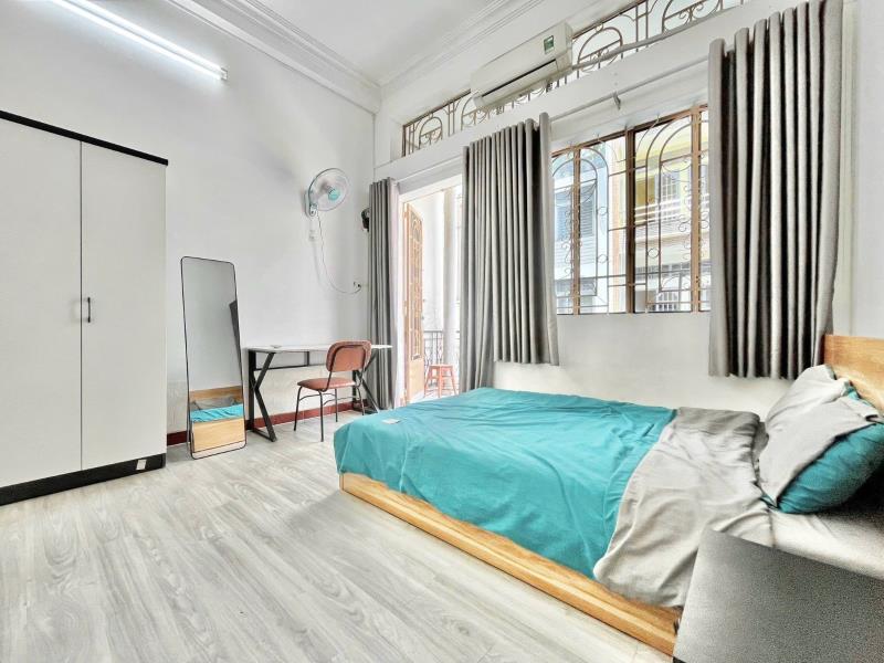 Căn hộ studio ban công full nt bình thạnh gần hàng xanh - Ảnh 3