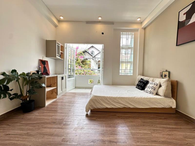 Cho thuê studio full nội thất + ban công
