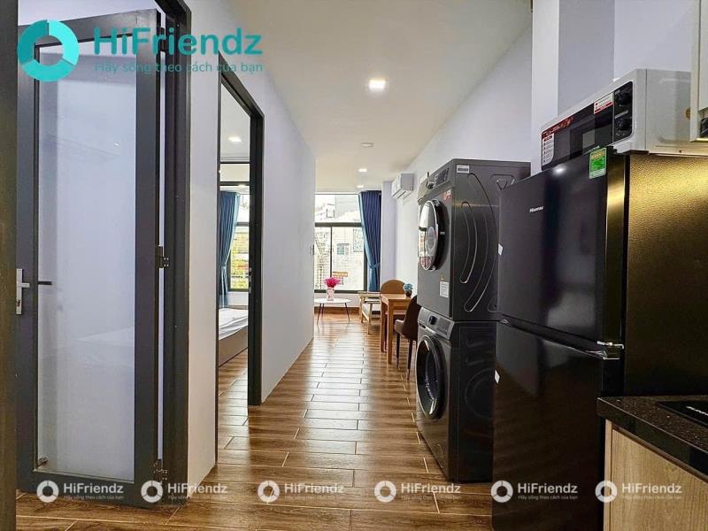Cho thuê căn hộ 2 pn máy giặt sấy riêng, full nội thất, view toàn cảnh – xô viết nghệ tĩnh, bình thạnh gần hàng xanh -0941746163 - Ảnh 3