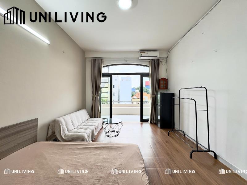 Cho thuê chung cư mini đi bộ uth, ftu, bancol full nt, tách bếp