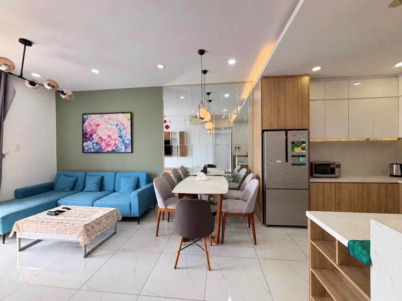 Cho thuê căn hộ cao cấp viva riverside, quận 6, full nội thất, 12tr/th, dt: 70m², 2 phòng ngủ, 2wc - Ảnh 3