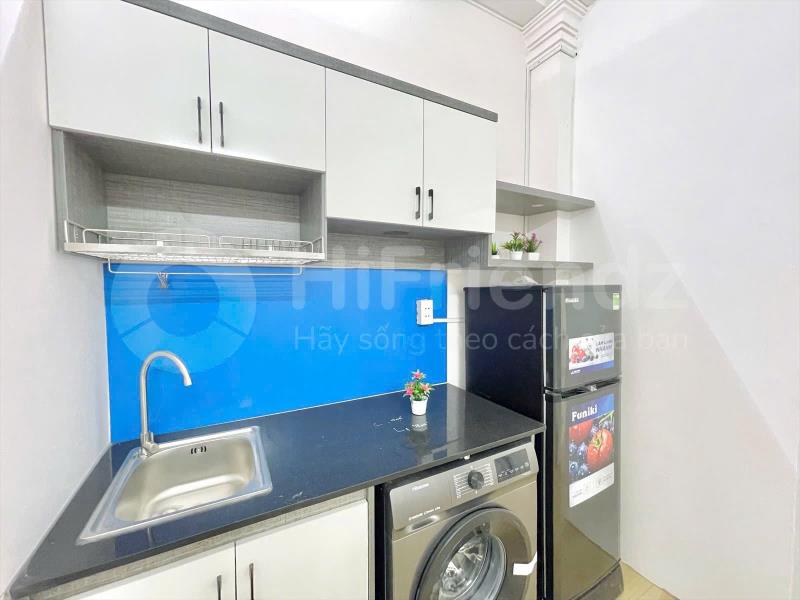 Cho thuê căn hộ máy giặt riêng - hai phòng ngủ - ngay ngã tư hàng xanh - đinh bộ lĩnh - bình thạnh - Ảnh 2