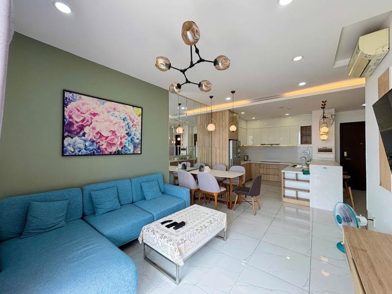 Cho thuê căn hộ rivera park thành thái, quận 10, diện tích: 88m² (3pn - 2wc), full nội thất - Ảnh 2