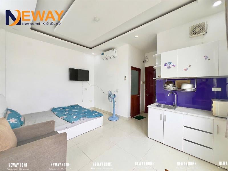 Căn hộ có cửa sổ thoáng full nội thất kế cầu nguyễn văn cừ tiện sang quận 1, quận 5 - Ảnh 3