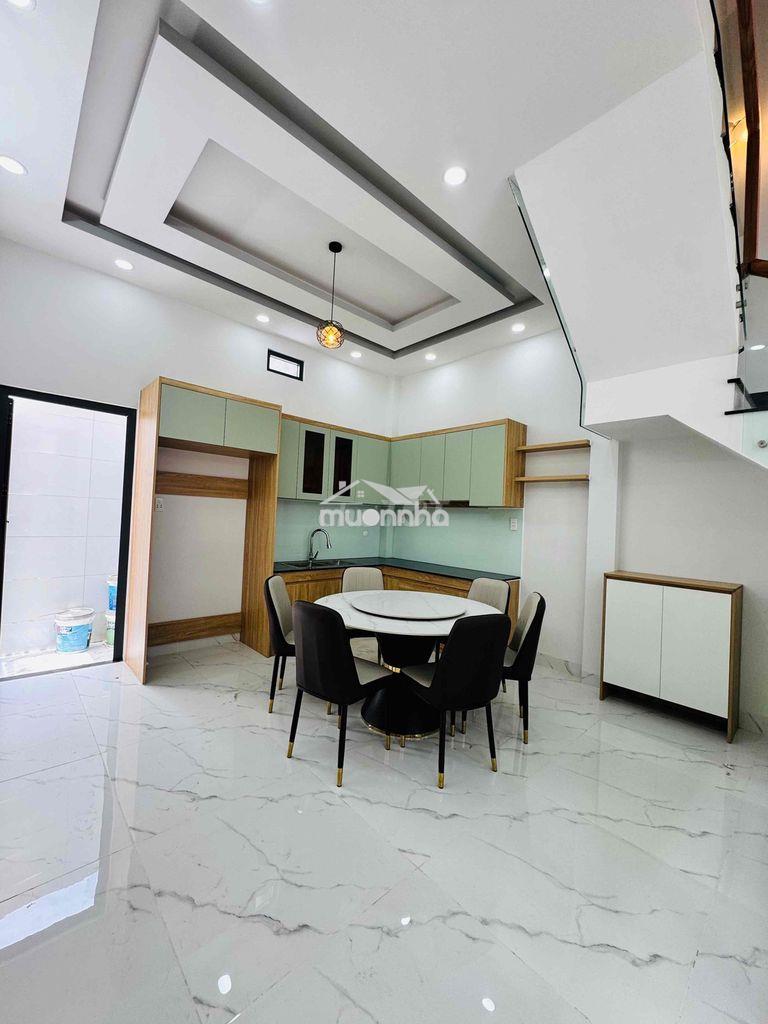 Nhà 3 tầng mới xây hẻm xe hơi giá 5.99 tỷ - Ảnh 2