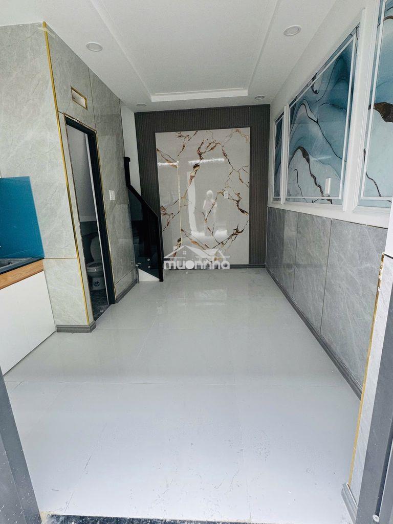 Nhà mới xây đg tô kí q12 gần cây xăng quân đội 1t1l giá 790 triệu  tl - Ảnh 2