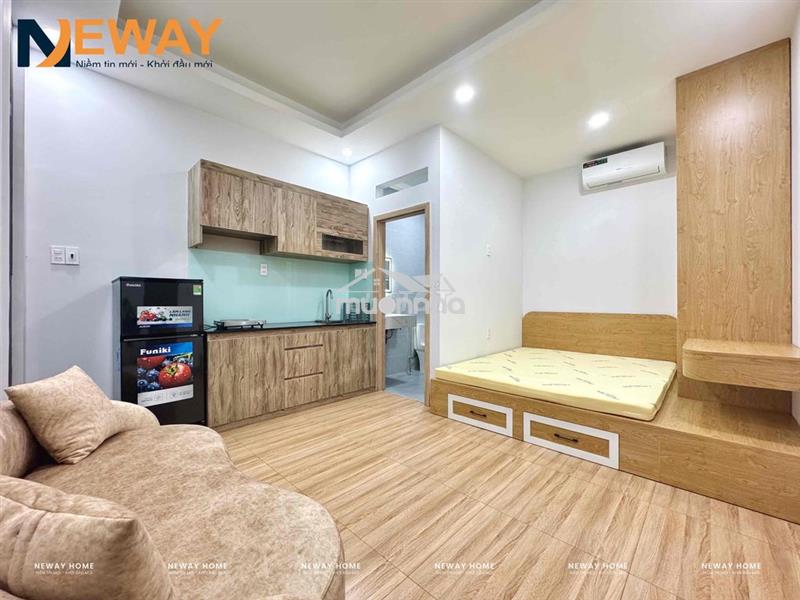 Căn hộ studio cao cấp - full nội thất - ngay hoàng hoa thám - etown