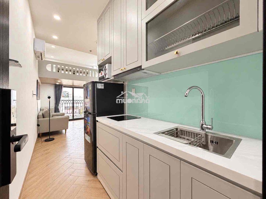 Cho thuê căn hộ mini mới duplex ban công - khu tân thành, lũy bán bích - Ảnh 2