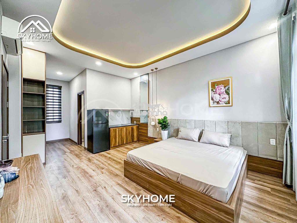Studio cho thuêngay chợ hoàng hoa thám - phòng ban công siêu thoáng - - Ảnh 4