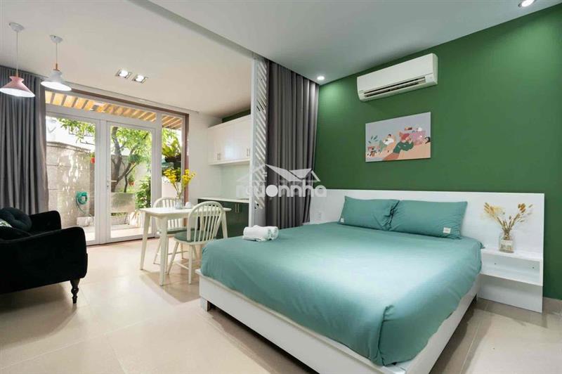 📌Căn hộ villa 1 phòng ngủ sân vườn - full nội thất, võ văn tần q.3