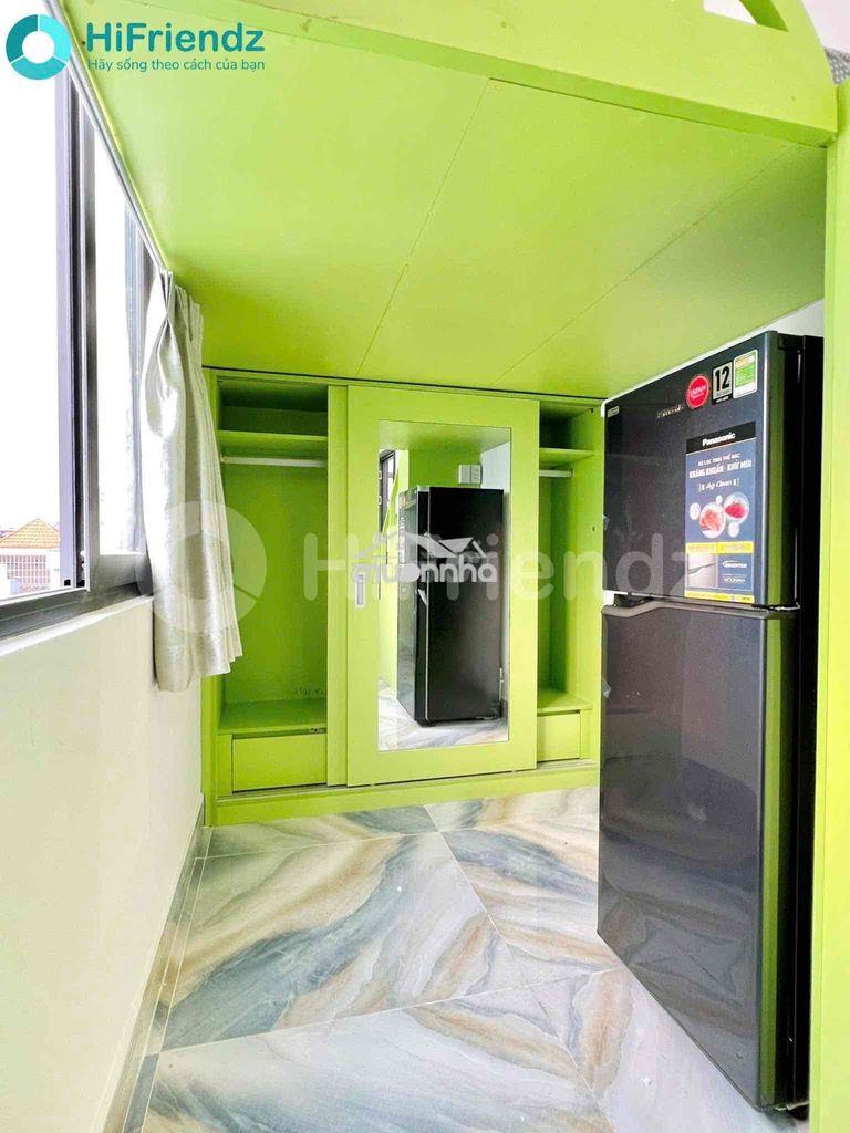 Căn hộ mini full nội thất mới máy giặt riêng thang máy kế cầu chữ y - Ảnh 4