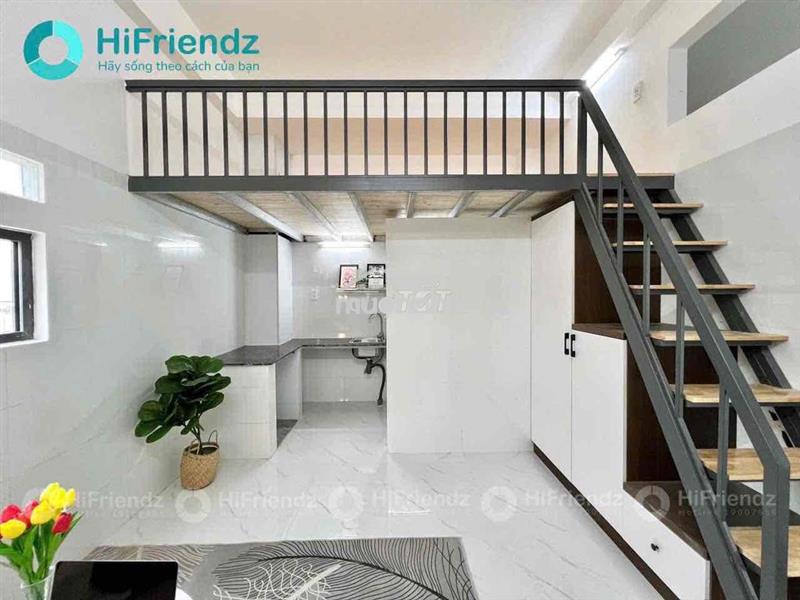 Phòng duplex thiết kế hiện đại - siêu thoáng mát, rộng rãi - thang máy