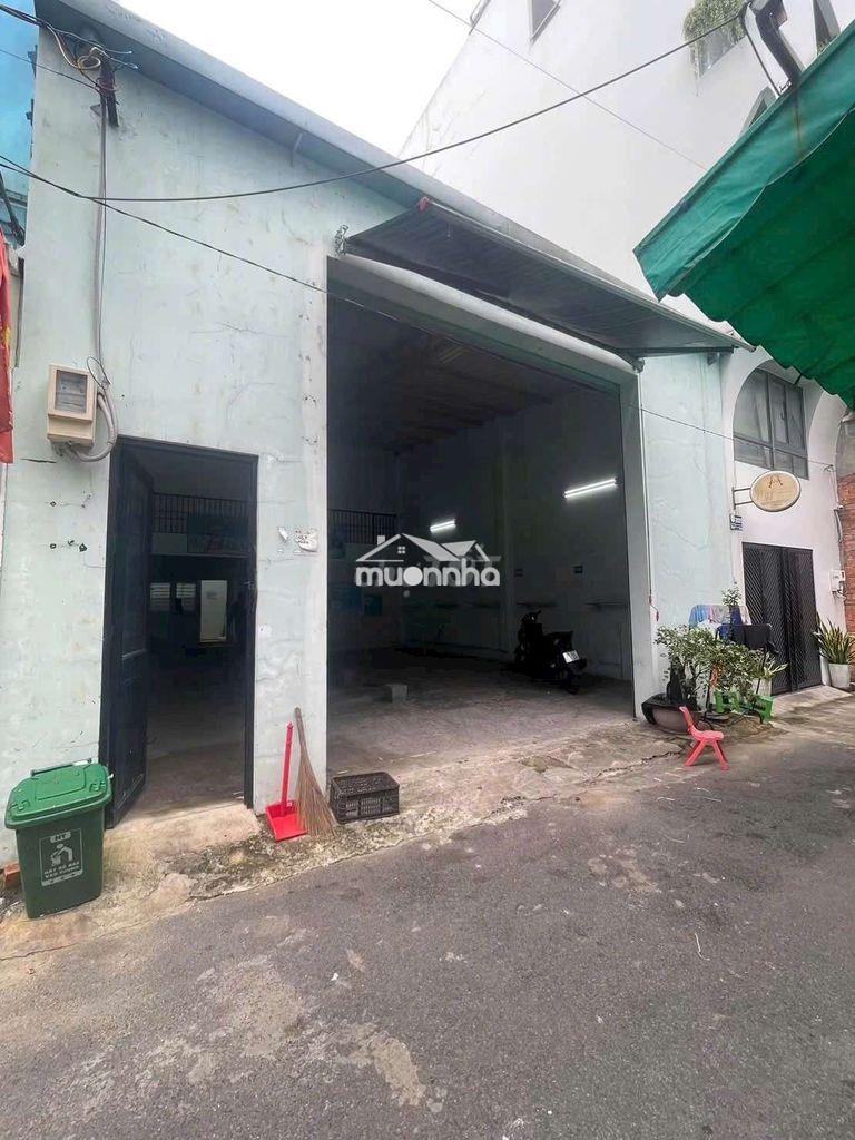 Cho thuê nhà làm kho,xưởng sx tây thạnh, tân phú. dt 8x18, trệt+ lửng