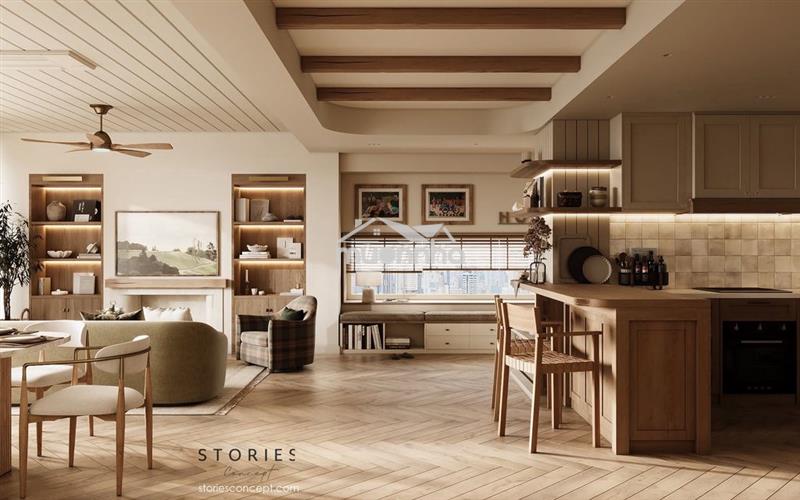 Cho thuê kingston residence - 75m2 - 2pn 2wc - full nội thất - 17triệu