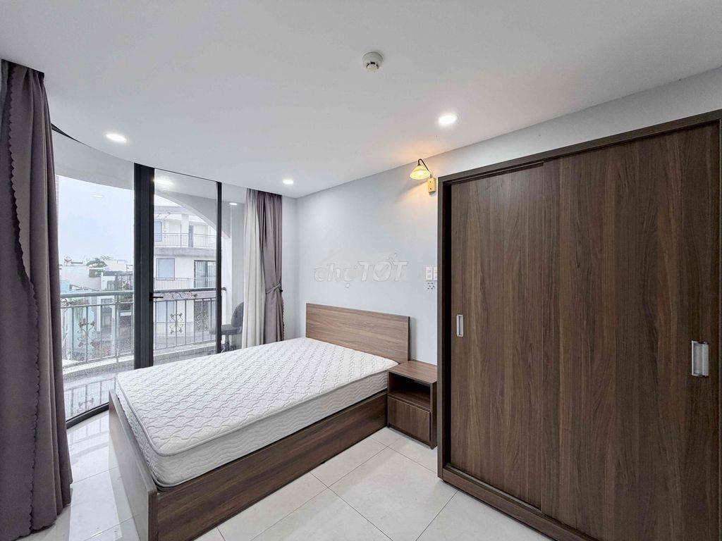 Căn hộ ban công 33m2 fullnt có thang máy, hầm xe siu to, bảo vệ 24/7 - Ảnh 2