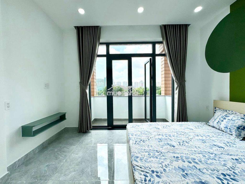 Cho thuê căn hộ 1pn - 1pk đẹp - gần trần não - full nội thất hiện đại - Ảnh 3