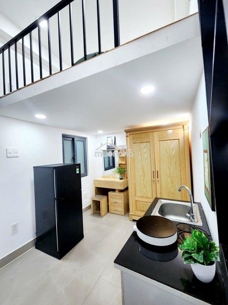 Cho thuê căn hộ duplex full nội thất - ngay hàng xanh. - Ảnh 4