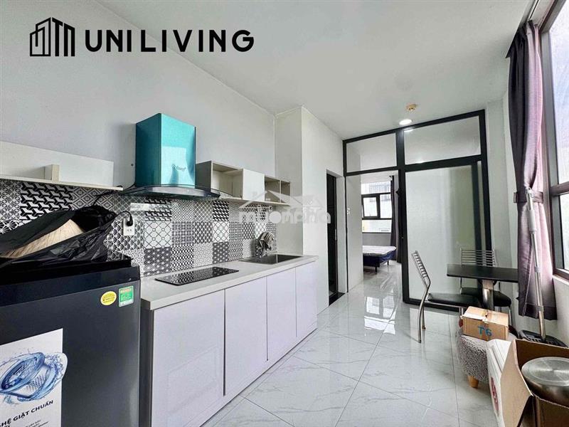 Cho thuê căn hộ 1pn balcony 40m2 view bờ kè hoàng sa cực chill