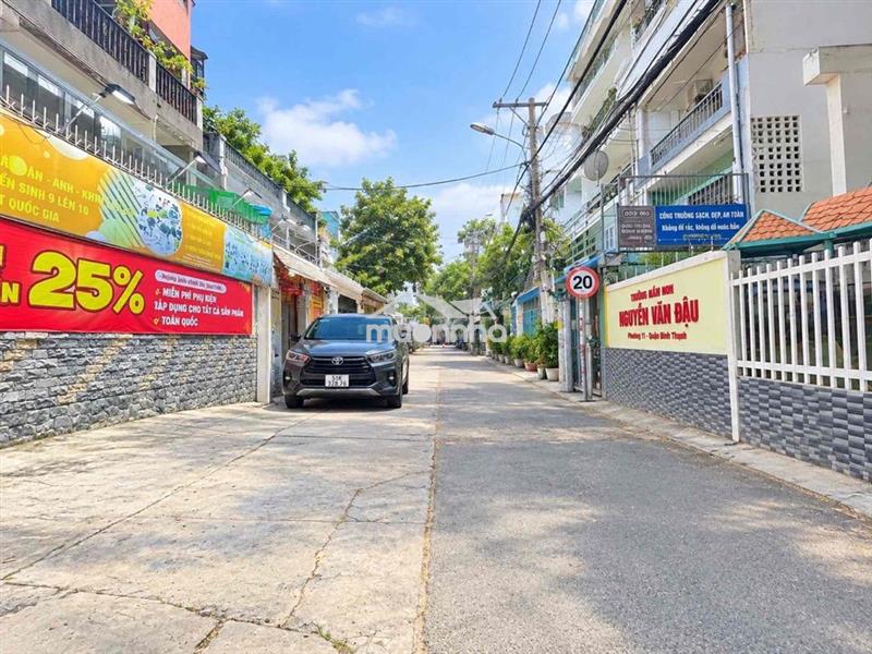 Bán nhà nguyễn văn đậu - dt 74m2 ngang hơn 6m - 3 tầng 4 phòng ngủ