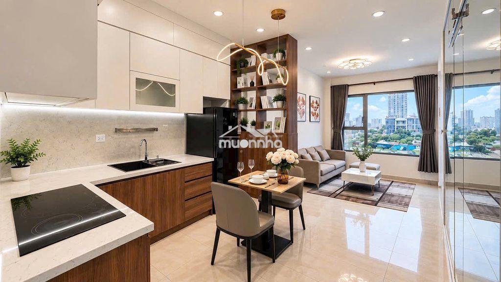 Sunrise cityview q7 44m, 1pn riêng biệt, trần cao 4.5m, có ngay hđt - Ảnh 3